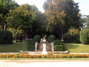 palau reial de pedralbes tuinen in barcelona