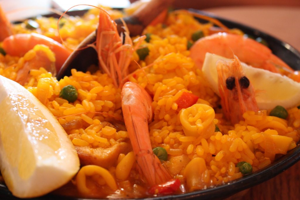 Goede paella in Barcelona