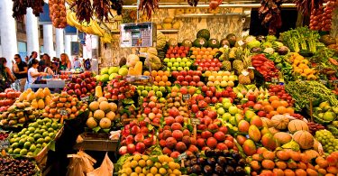 Fruitmarkt in Barcelona