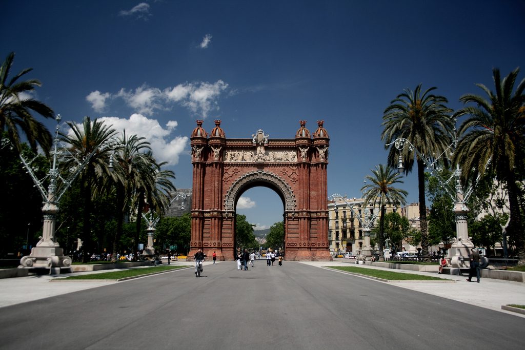 arc de triomf barcelona