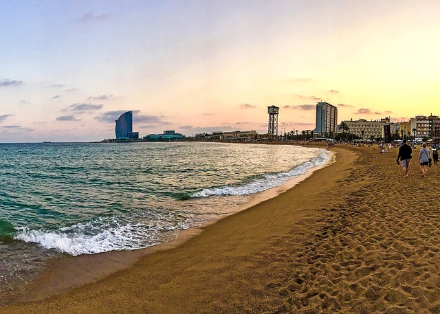 strand van barcelona