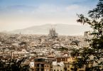 uitzicht over barcelona, inclusief sagrada familia