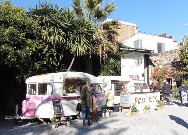 foodtrucks bij Palo Alto Market Barcelona