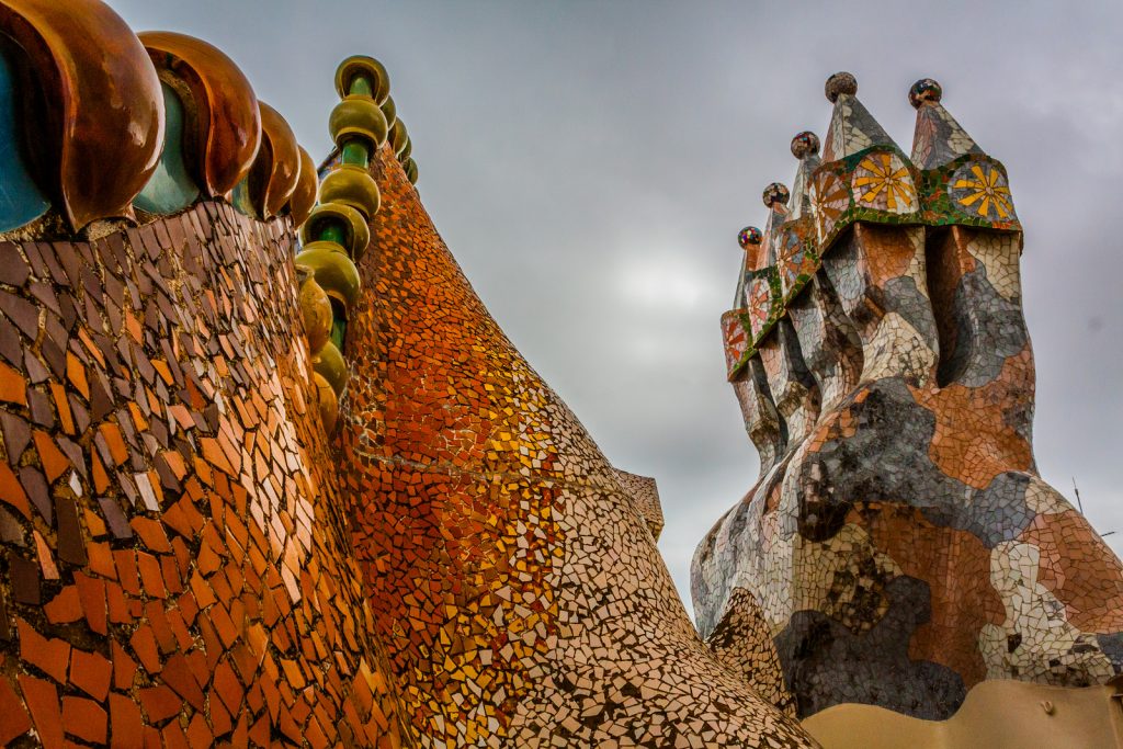 Casa Batlló - het dak