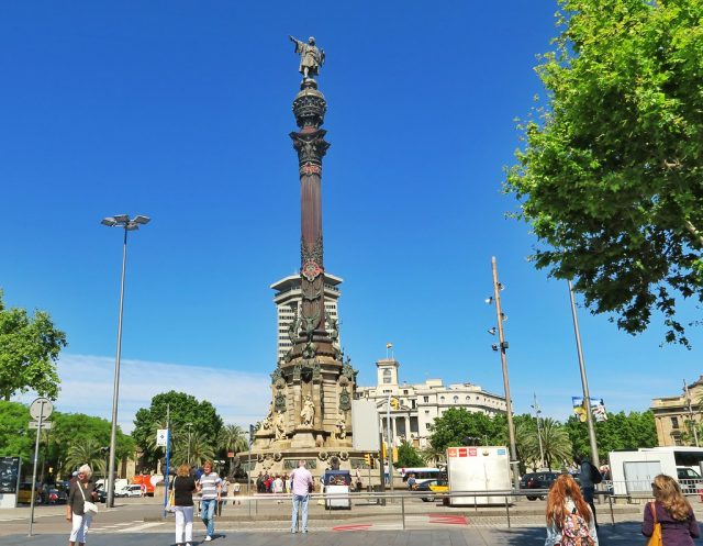 columbus monument in barcelona