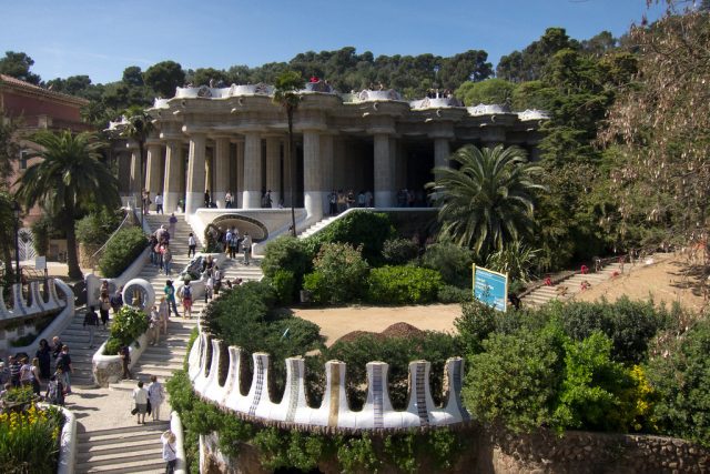 park guell in barcelona