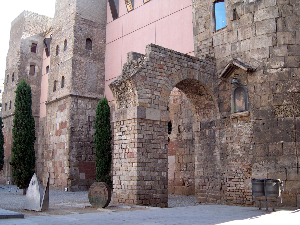 oudste deel stad barcelona