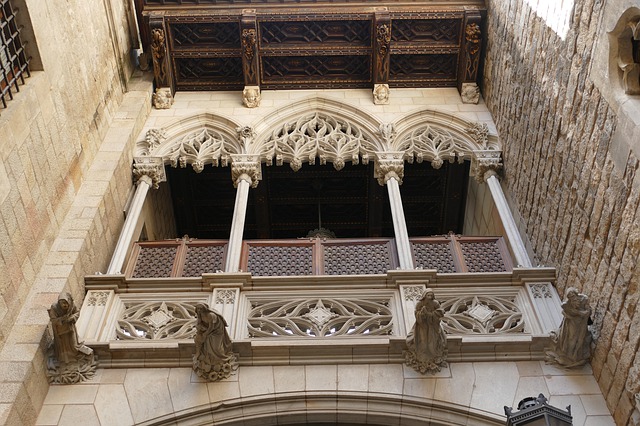 architectuur in gotic barcelona