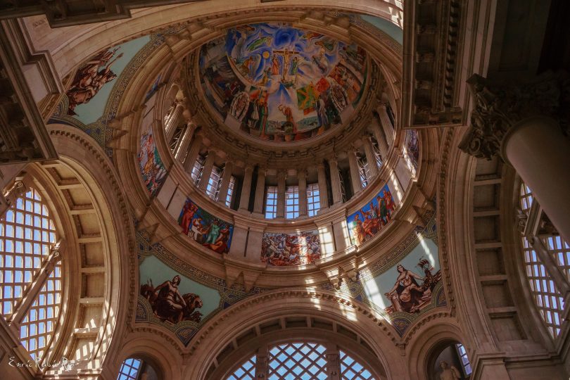 binnenkant koepel kerk