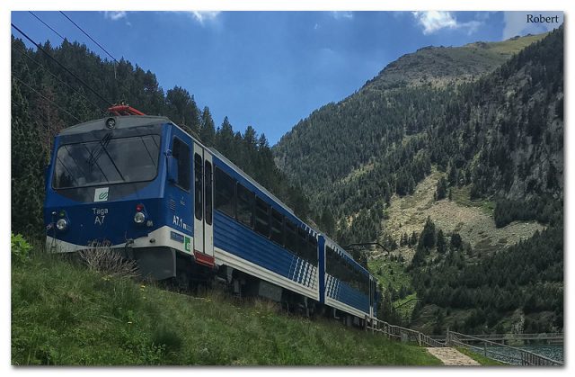 trein in vall de nuria