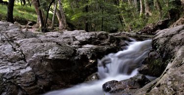 rivier in de buurt van barcelona