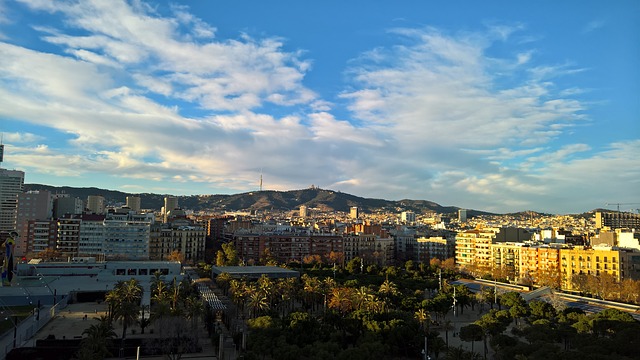 uitzicht op tibidabo
