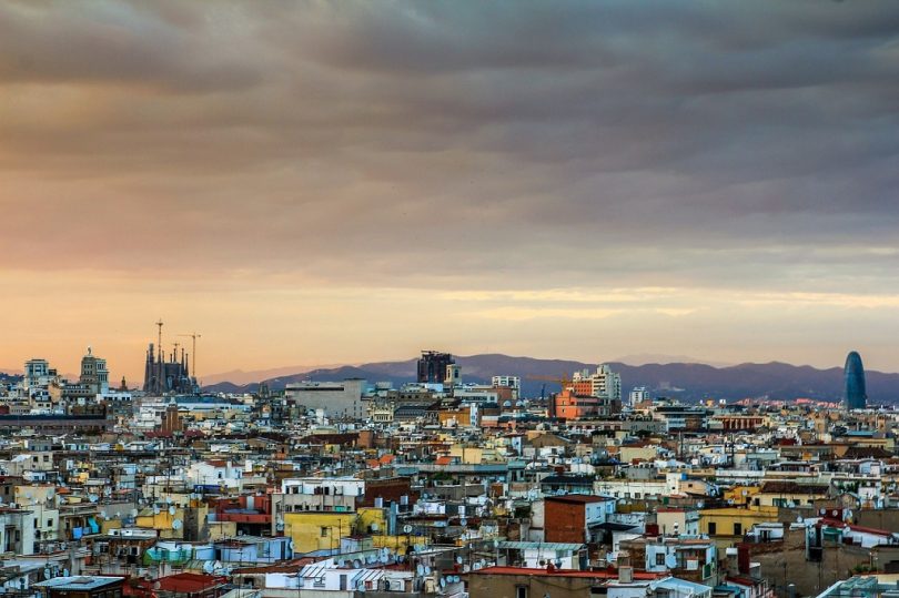 uitzicht over wijk barcelona