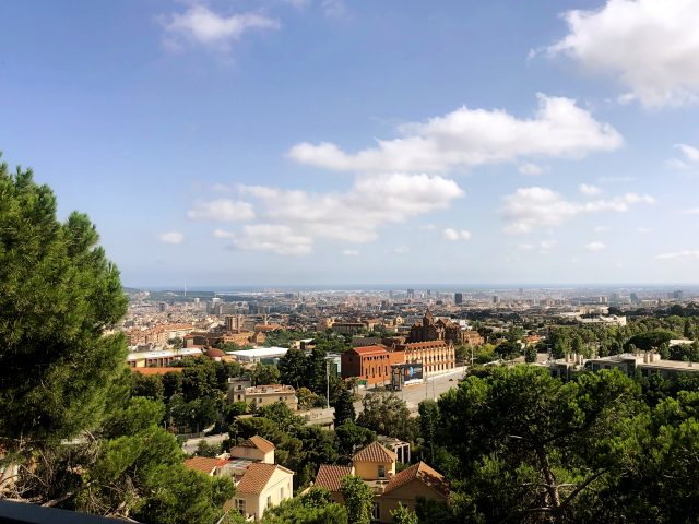 uitzicht over sarria-sant gervasi