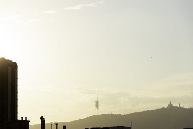 uitzicht op Tibidabo