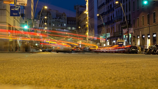 verkeer in barcelona