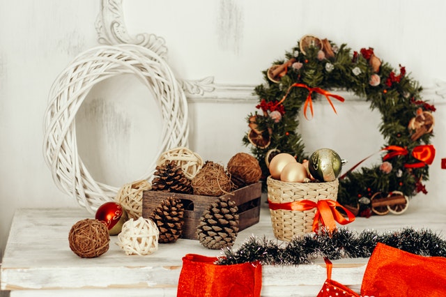 kerstdecoraties voor in huis - kransen