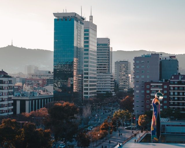 straatbeeld barcelona