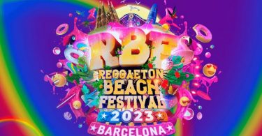 poster reggaeton beach festival bcn 2023