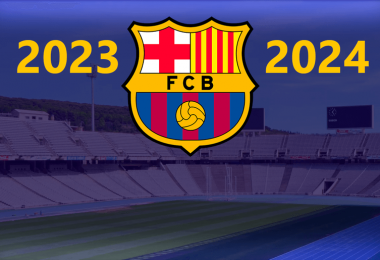 logo en seizoen 2023-2024 barca