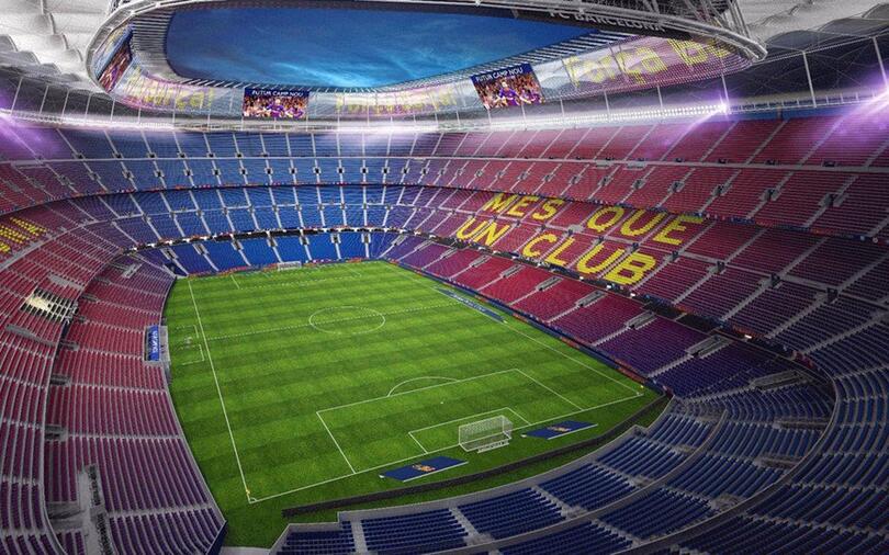 nieuwe Camp Nou ontwerp